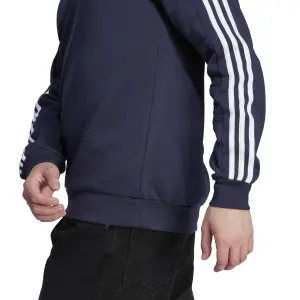 Sweatshirt med fleece adidas Essentials 3-Stripes image-6