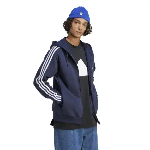 Sudadera con capucha y cremallera adidas Essentials 3-Stripes image-4