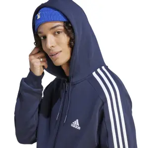Sudadera con capucha y cremallera adidas Essentials 3-Stripes image-5