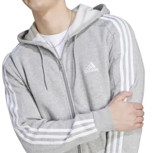 Full Zip Hoodie aus Molton adidas Essentials 3-Stripes image-5