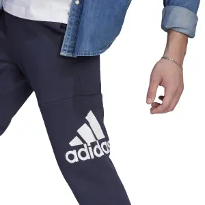 Pantaloni da jogging in felpa slim adidas Essentials Big Logo image-4