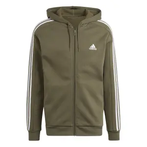 Sudadera con capucha y cremallera adidas Essentials 3-Stripes image-0