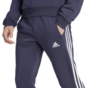 Pantaloni da jogging in felpa slim adidas Essentials 3-Stripes image-3
