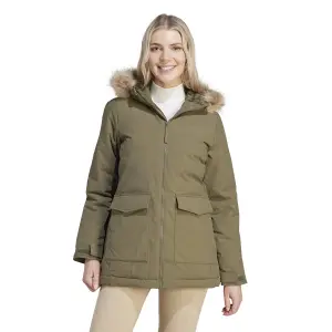 Parka med hætte til kvinder adidas image-1