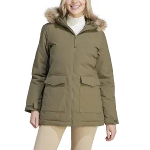 Parka med hætte til kvinder adidas image-2