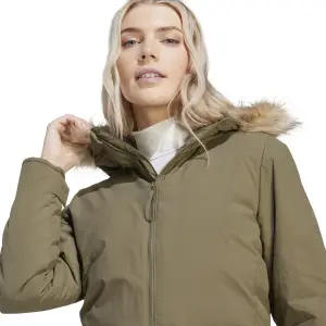 Parka med hætte til kvinder adidas image-5