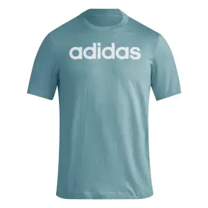 Camiseta con logo bordado lineal adidas Essentials image-1