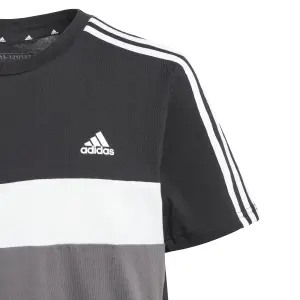 T-shirt de criança adidas Tiberio 3-Stripes Colorblock image-2