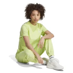 Camiseta crop bordada de mujer adidas Varsity Scribble image-4