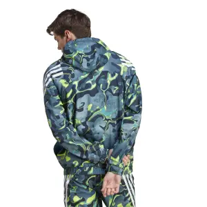Veste de survêtement à capuche imprimé intégral adidas Future Icons image-4