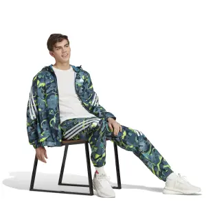 Veste de survêtement à capuche imprimé intégral adidas Future Icons image-3