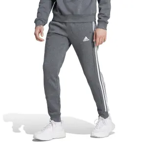 Tapered fleece joggingbroek adidas Essentials 3-Stripes image-1