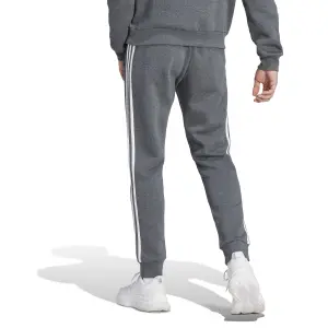 Tapered fleece joggingbroek adidas Essentials 3-Stripes image-2