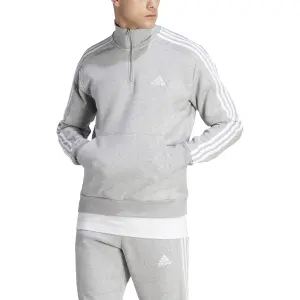 Sweatshirt molleton 1/4 zip adidas Essentials 3-Stripes image-2
