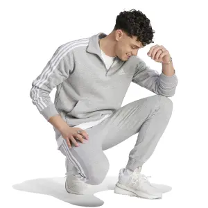 Sweatshirt molleton 1/4 zip adidas Essentials 3-Stripes image-4