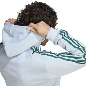 Full-zip fleece hooded sweatshirt adidas Essentials 3-Stripes image-5