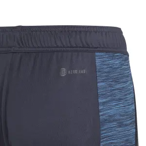 Pantalón corto de entrenamiento infantil adidas Aeroready Heather image-3
