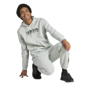 Fleece-sweatshirt med hætte adidas All SZN image-3
