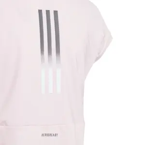 Camiseta infantil adidas Aeroready 3-Stripes image-4