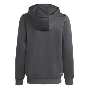 Sudadera con capucha y cremallera infantil adidas Train Essentials Aeroready 3-Stripes image-2