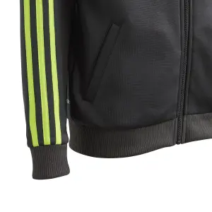 Sudadera con capucha y cremallera infantil adidas Train Essentials Aeroready 3-Stripes image-3
