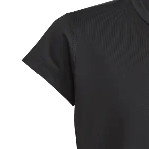 Camiseta infantil adidas Aeroready 3-Stripes image-2