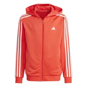 Sudadera con capucha y cremallera infantil adidas Train Essentials Aeroready 3-Stripes image-0