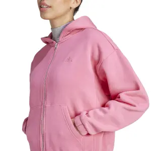 Damen-Sweatshirt mit Integral-Kapuze mit Reißverschluss aus verwaschenem Molton adidas All SZN image-5