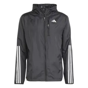 Træningsjakke adidas Own the Run 3 Stripes image-0