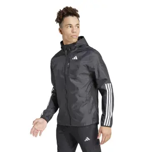 Træningsjakke adidas Own the Run 3 Stripes image-2