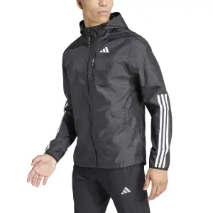 Træningsjakke adidas Own the Run 3 Stripes image-1