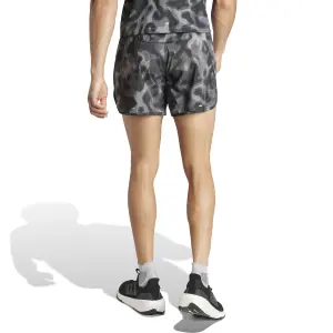 Printed shorts adidas Own the Run 3 Stripes image-3