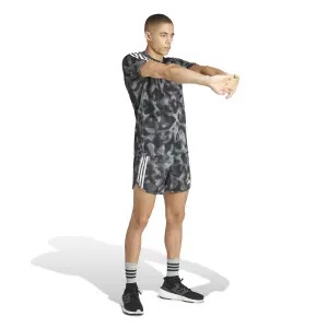 Printed shorts adidas Own the Run 3 Stripes image-1