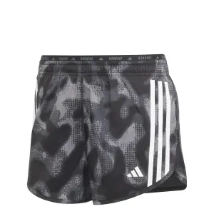 Bedrukte damesshort adidas Own the Run 3 Stripes image-0