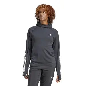 Hoodie Damen adidas Own the Run 3 Stripes image-1
