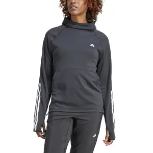 Hoodie Damen adidas Own the Run 3 Stripes image-2