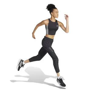 Tampo do tanque feminino adidas Own the Run 3 Stripes image-3