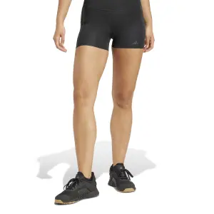 Leggings de bainha crua para mulher adidas Optime 4" image-4