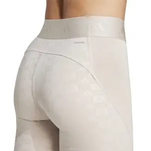 Leggings largos mujer adidas Hyperglam Emboss image-6