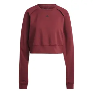 Sudadera corta de mujer adidas Aeroready image-0