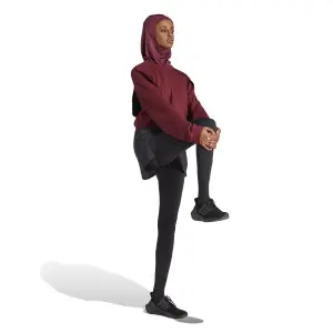 Sudadera corta de mujer adidas Aeroready image-4