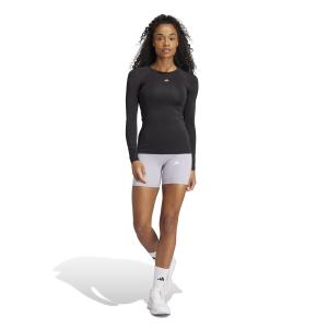 Camiseta de manga larga para mujer adidas Techfit image-2