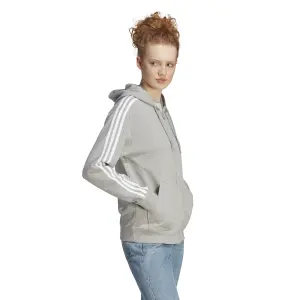 Sweatshirt full zip femme adidas Essentials 3-Stripes Regular image-2