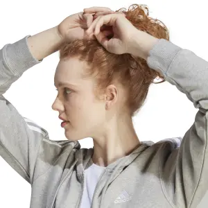 Sweatshirt full zip femme adidas Essentials 3-Stripes Regular image-4