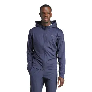 Kapuschongtröja med dragkedja adidas Winterised Workout image-1