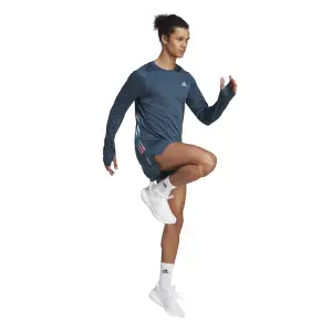 Long Sleeve Jersey adidas Run Icons 3-Stripes image-3