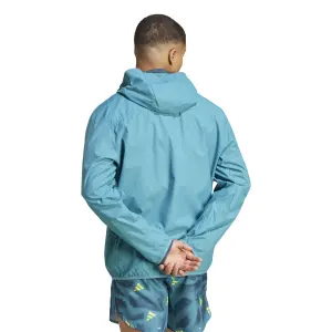 Giacca impermeabile con zip Adidas Run It image-4