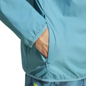 Giacca impermeabile con zip Adidas Run It image-6