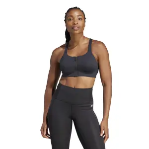 Brassière zippée maintien fort femme adidas TLRD Impact Luxe image-1