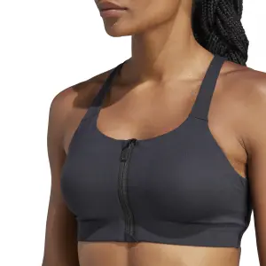 Brassière zippée maintien fort femme adidas TLRD Impact Luxe image-6